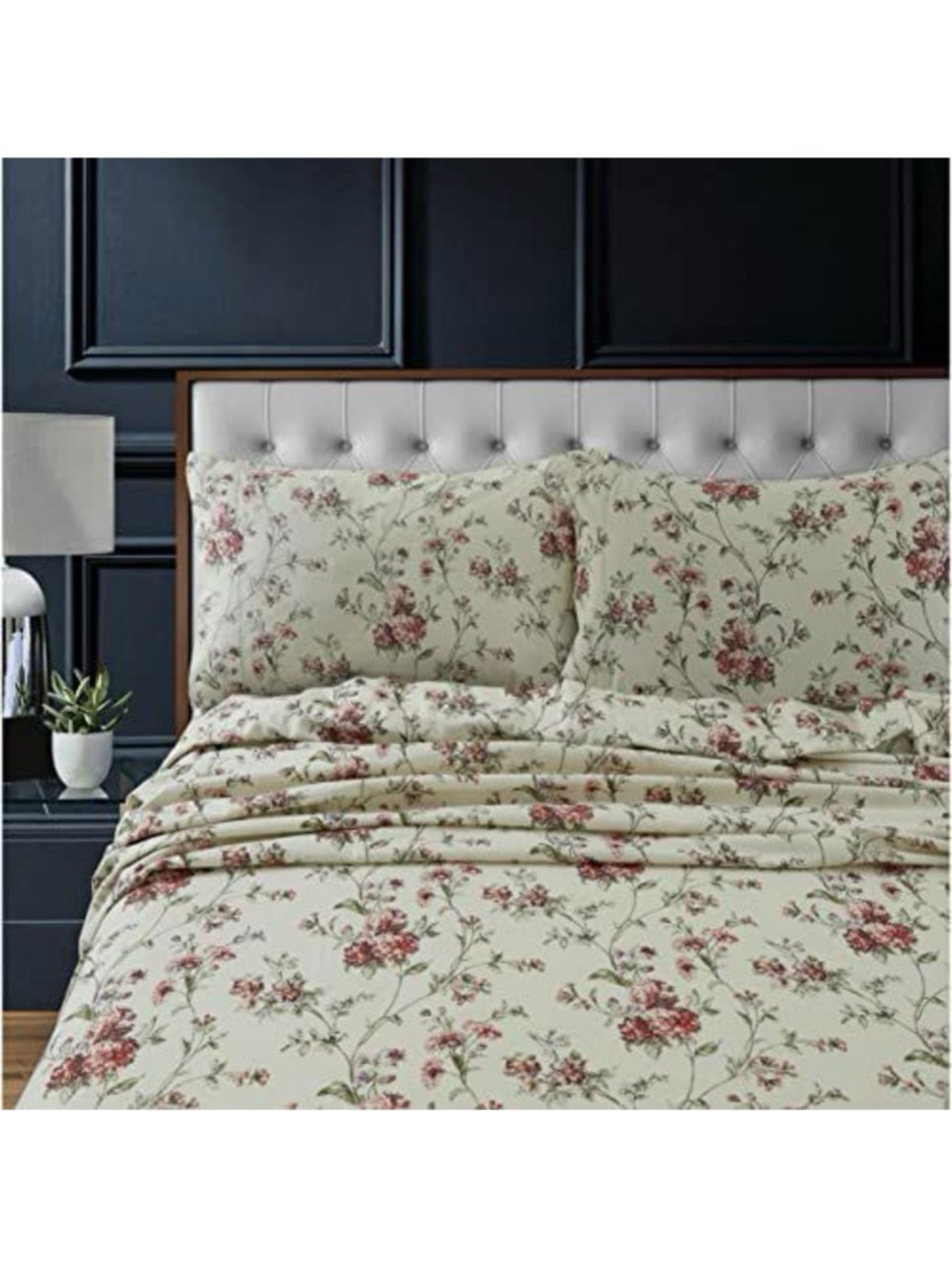 NEW Tribeca Living Flannel Sheets Queen, 100% Brushed Cotton. 4 Piece Ultra Soft